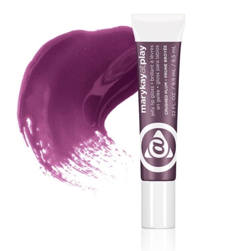 Mary Kay At Play Crushed Jelly Lip Gloss Crushed Plum/Prune Broyee